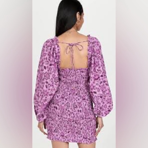 Free People L Smock It To Me Mini Dress - Picture 4 of 14